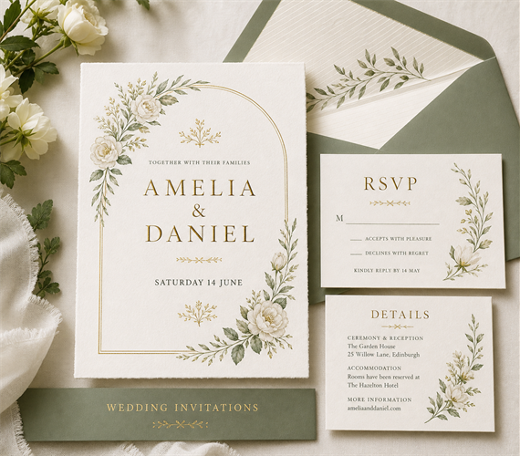 INVITATIONS & OBITUARIES - Image 1